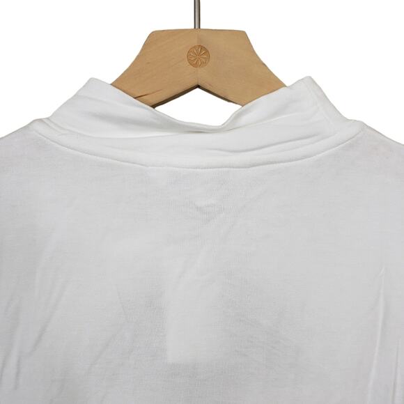 Walter Baker Womens Large Shelby Cut Out Top in White NEW - Picture 9 of 11